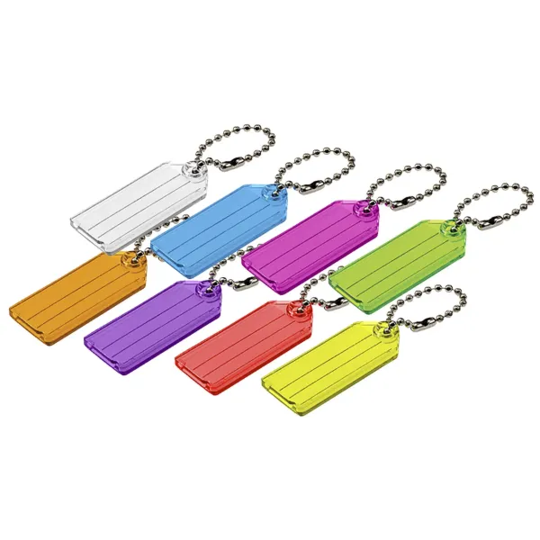 ID TAG W/B CHAIN  ASST  50/PK