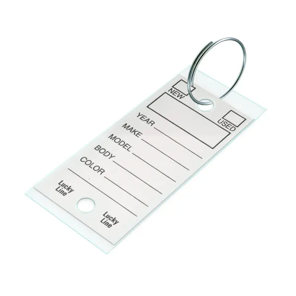 Self Laminating Stock Tag