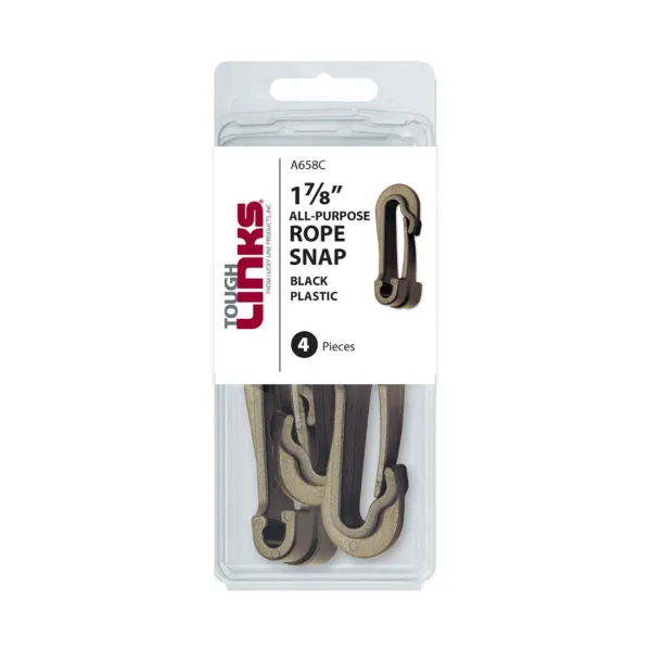 1-7/8  PLASTIC ROPE SNAP  4/CLM