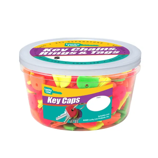 KEY CAPS  ASST NEON  200/JR