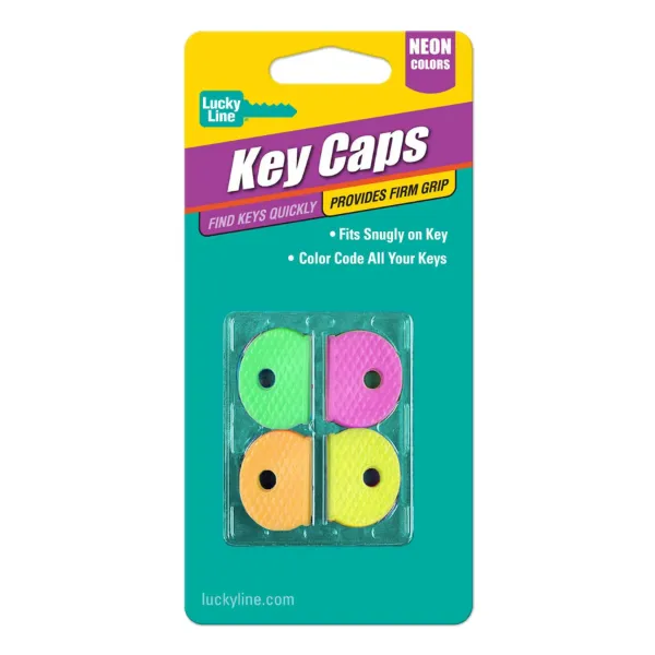 KEY CAPS  ASST NEON  4/CD