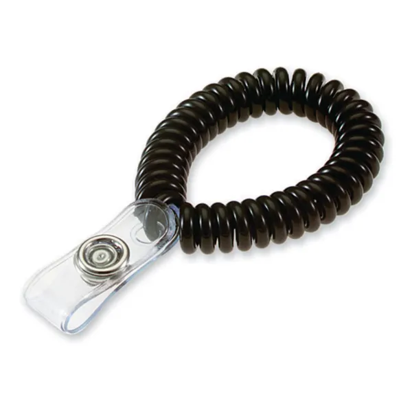 WRIST COIL W/BADGE HOLDER  ASST  1/CD