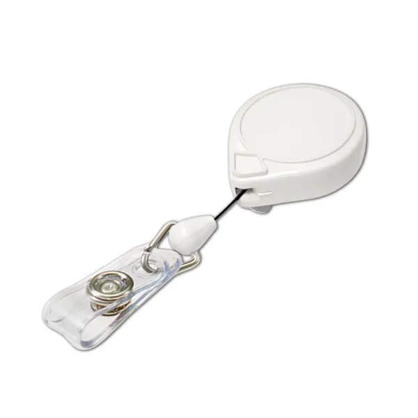 MINI-BAK BADGE HLDR  WHTE  10/PK
