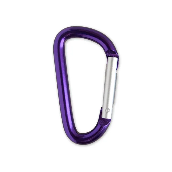 3  LARGE C-CLIP  ALUM  PURPLE