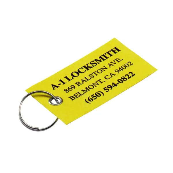 BLANK WHITE STOCK TAG W/GAK-5
