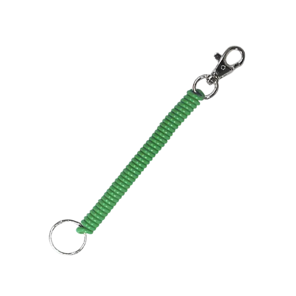 COIL W/TRIGGER SNAP  GREEN  5/PK