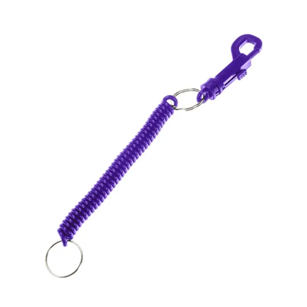 DESIGNER KEY COIL  PURPLE  1/PK