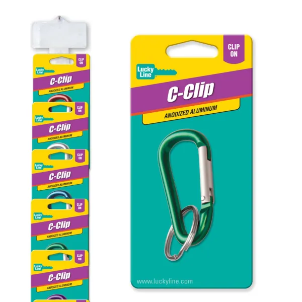 SM C-CLIP  ALUMINUM  ASST 1/CD 12/ST