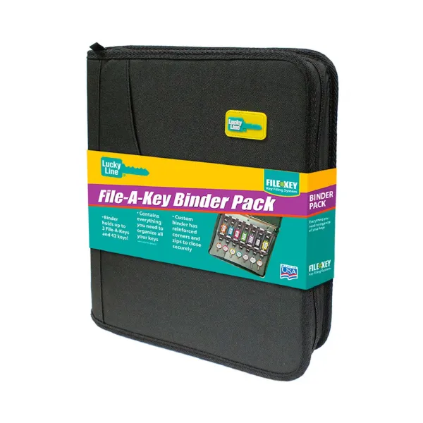 FILE A KEY-BINDER W/3 FAKS  LTR
