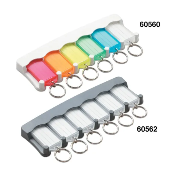 6 KEY TAG RACK  ASST  6/ST