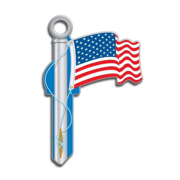 KEY SHAPES  AMERICAN FLAG  KW