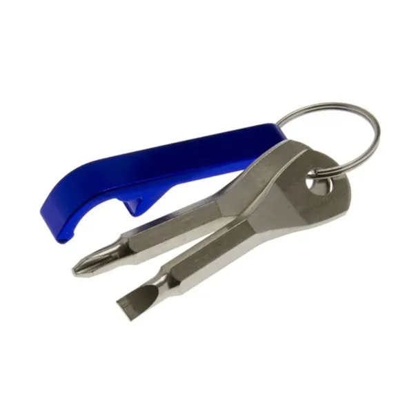 POCKET TOOL KEYCHAIN BLUE 1/PK