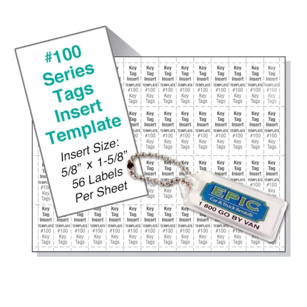 100 CUSTOM INSERT  CUT PRICE PER INSERT