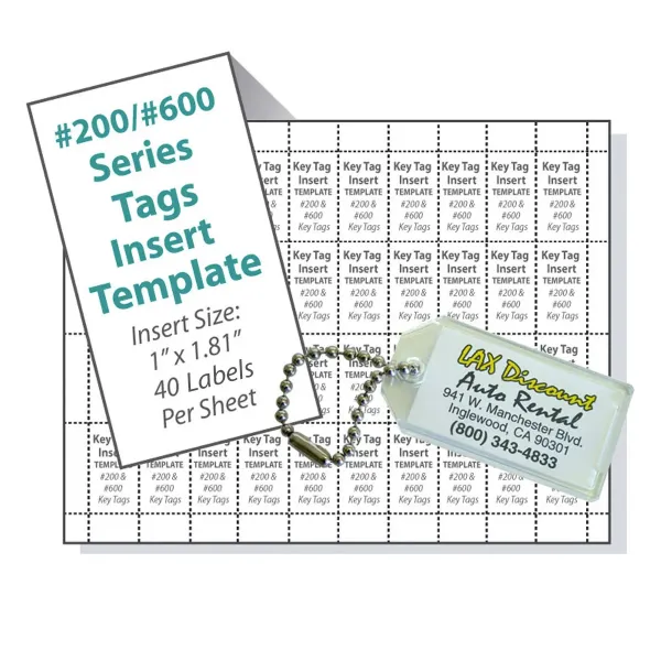 200/600 BLANK INS  CUT