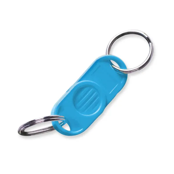 KEY SEPARATOR  W/RINGS  BLUE