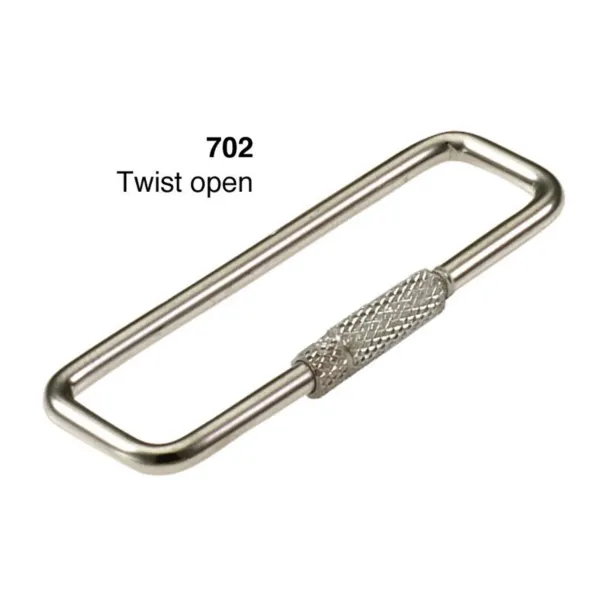 TURN SLEEVE KEY RING  25/PK