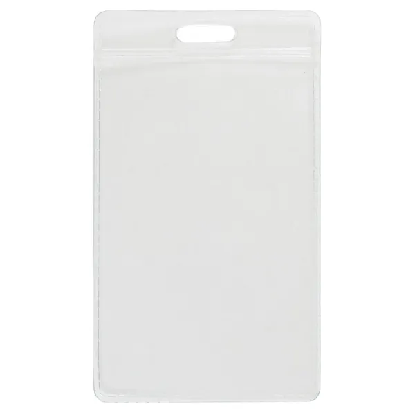 2.48" x 4.13" VERTICAL ID PVC BADGE HOLDER