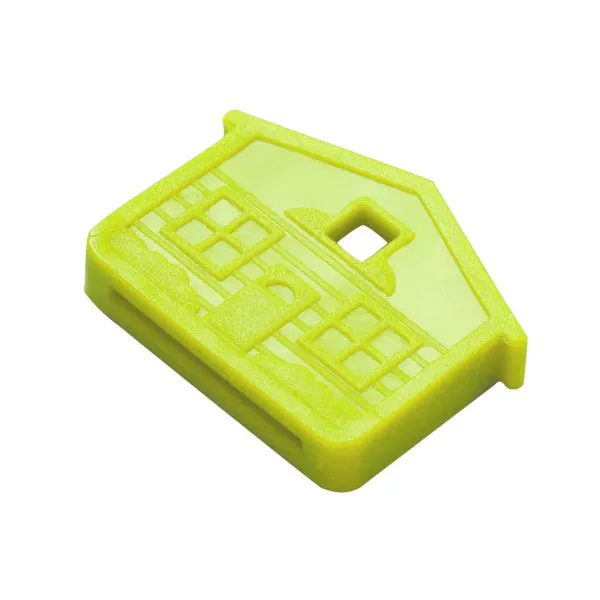HOUSE KEY CAP   NEON YELLOW