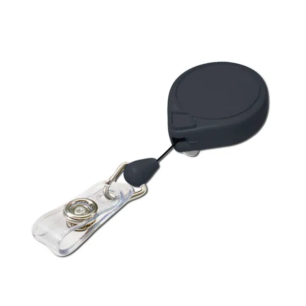 MINI KEY-BAK  CLP-BDG HLDR GRAY