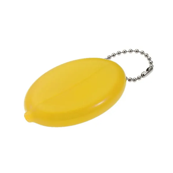 COIN HOLDER   YELLOW- W/CHAIN