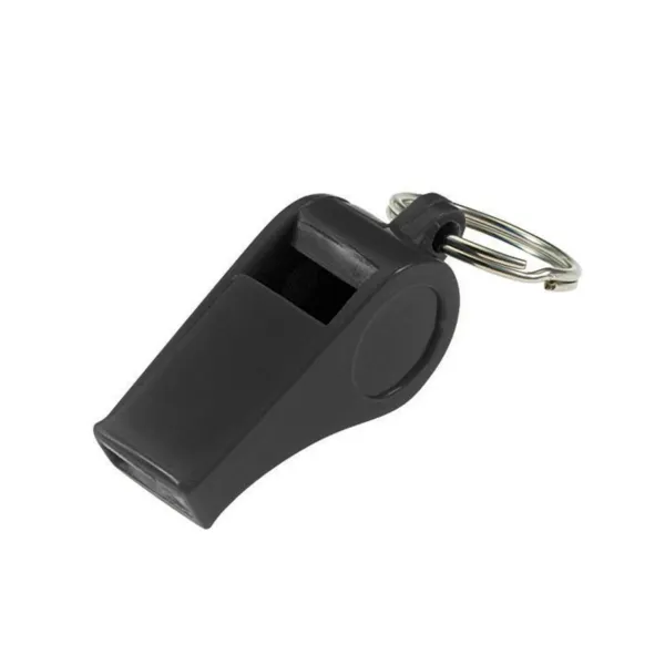 WHISTLE W/25MM SKR   BLACK