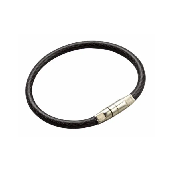 4-1/4 LOCKING CABLE RNG  BLACK
