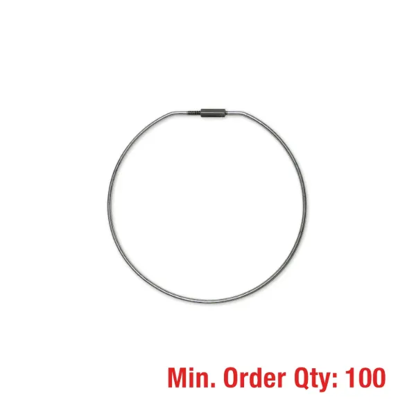 Bulk Non-Packaged  Threaded Locking Key Rings 6
