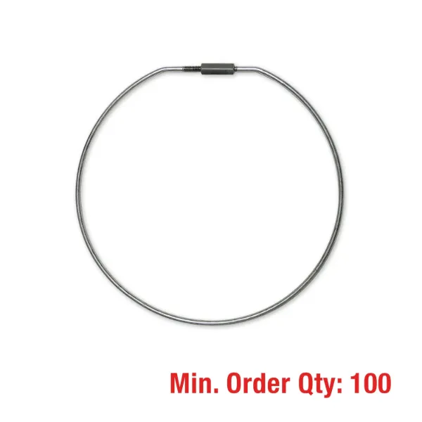 Bulk Non-Packaged  Threaded Locking Key Rings 8