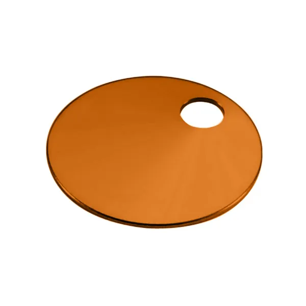 2  ALUMINUM TAG  ORANGE