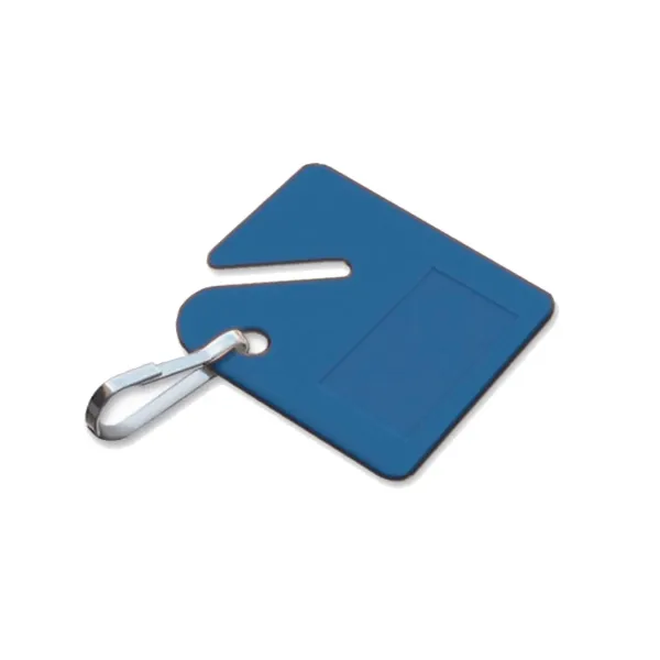 1-1/2  CABINET TAG W/HK  BLUE