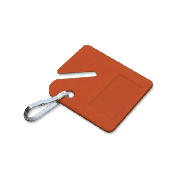 1-1/2  CABINET TAG W/HK  RED