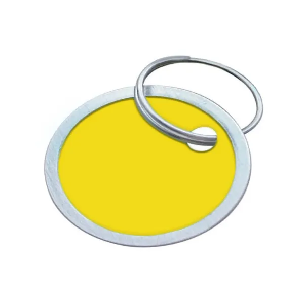 1-1/4 PAPER TG YELLOW W/RING