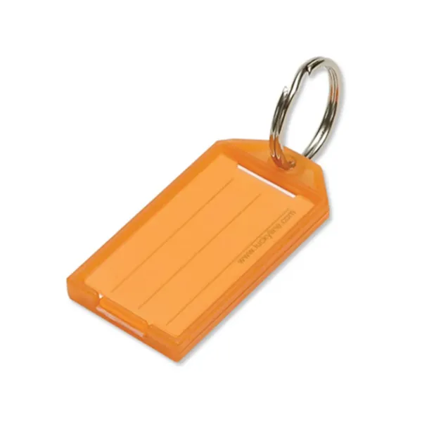ID TAG  W/SKR  ORANGE