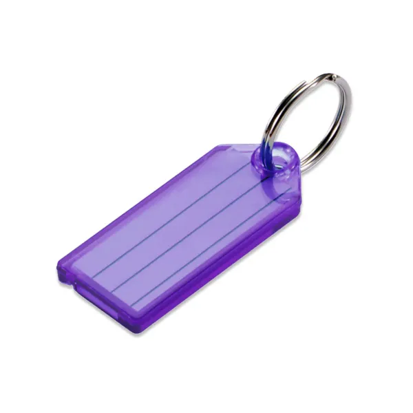 ID TAG W/783 RING  PURPLE