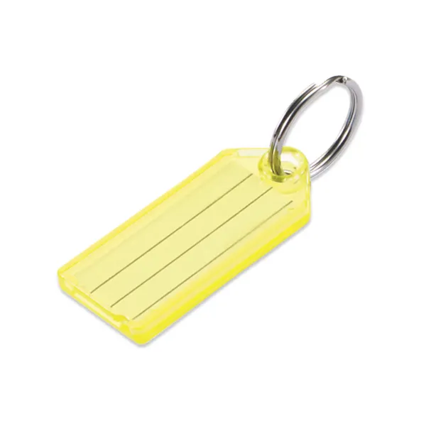 ID TAG W/783 RING  YELLOW