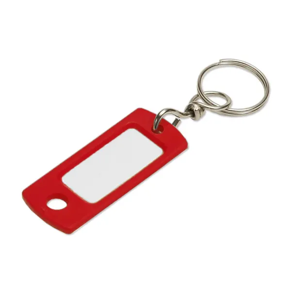 ID TAG W/SWIVEL  RED