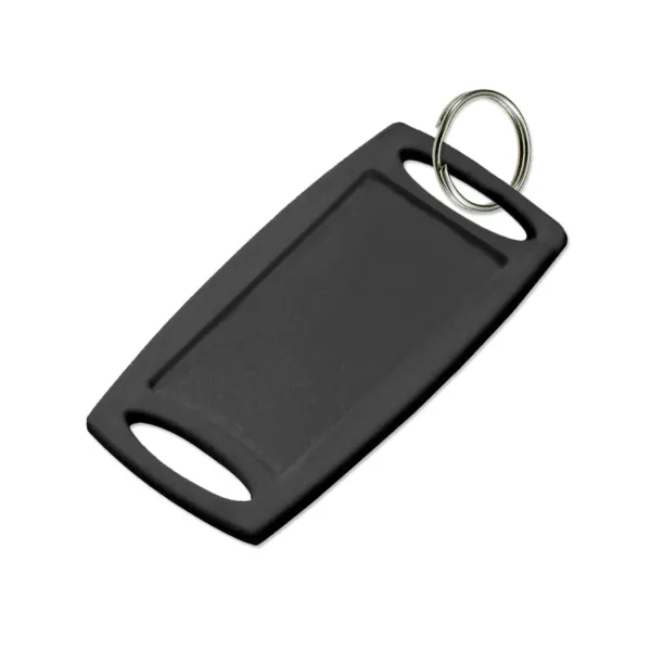 LG  RECT.LABEL-IT BLACK  W/RING