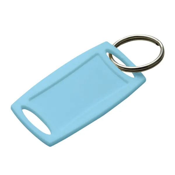 RECT.LABEL-IT TAG BLUE  W/RING
