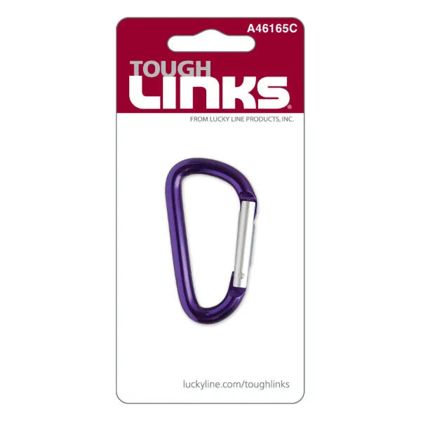 3  LARGE C-CLIP  ALUM  PURPLE/CD