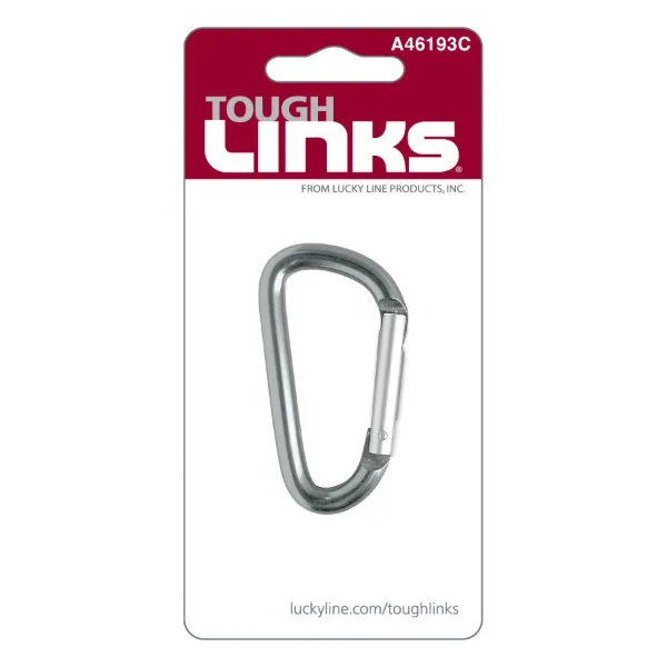 3  LRG C-CLIP  ALUM  SILVER/CD