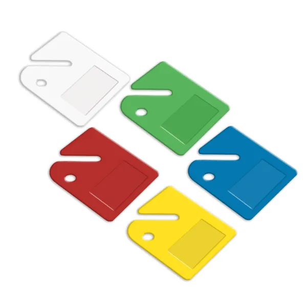 CABINET KEY TAG 1-1/2   BLUE